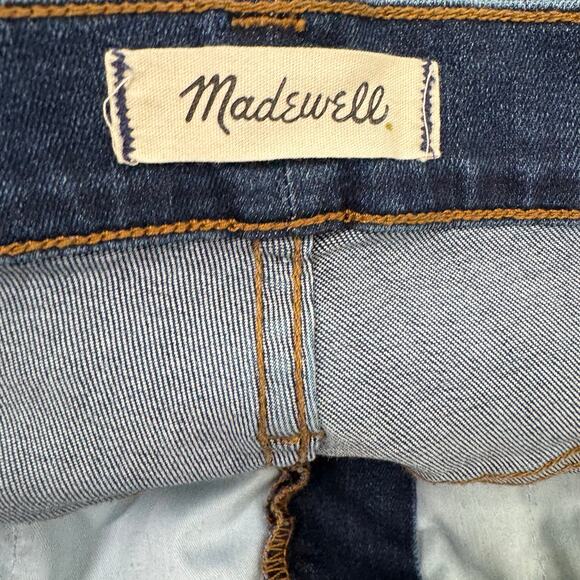 Madewell Taller 10" High-Rise Skinny Jeans in Danny Wash 35 Tall G7674 Stretch - Picture 8 of 11
